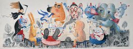 Amandine Piu - Toute une histoire - Original Illustration