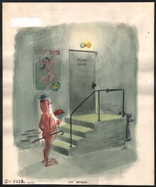 Gin - Waiting - Illustration originale