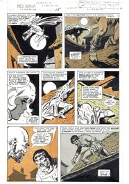 John Buscema - 1979 Buscema/DeZuniga : Savage Sword Of Conan #45 (aka. Red Sonja #15) - Comic Strip