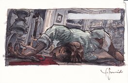 Juanjo Guarnido - Blacksad - étude couleur tome 2 - Original art