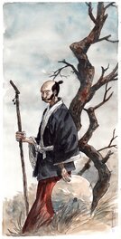 Maël - L'encre du passé - illustration - Original Illustration