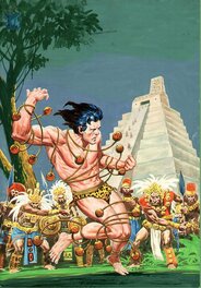 Dino Busett - TARZAN  -  Dino BUSETT - Couverture originale