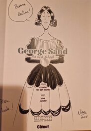 Dédicace de Jacqmin dans George Sand