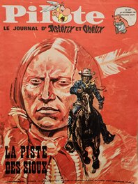 Couverture dernier n° de Pilote de 67 Couverture dernier n° de Pilote de 67