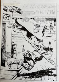Carlo Marcello - Rintintin & Rusty - Planche originale
