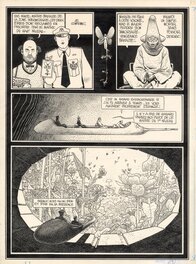Moebius - Garage hermétique - Planche originale