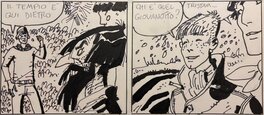 Hugo Pratt - Strip - 2 cases - Corto Maltese - Mû, la cité perdue - Comic Strip