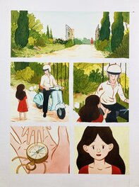 Matthieu Parciboula - Parciboula - Silence d’Amour - La boussole - Comic Strip