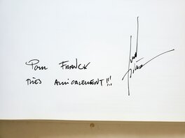 Signature du scénariste