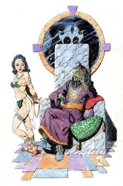 Bo Hampton - Ming and Dale - Illustration originale