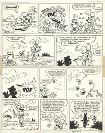 Raymond Macherot - Sibylline et le petit cirque - Tome 04 - Planche originale