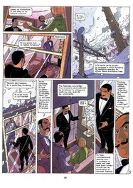 Tome 01 - Le crime de l'Orient-Express - Planche 39. Tome 01 - Le crime de l'Orient-Express - Planche 39.