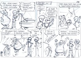 Luc Morjaeu - Jommeke kortverhaal: De taalmobiel - Comic Strip