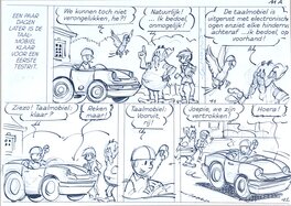 Luc Morjaeu - Jommeke kortverhaal: De taalmobiel - Comic Strip