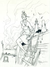 Nicolas Malfin - Cezembre - Planche originale