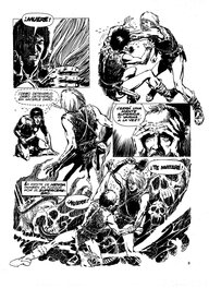Planche publié dans l'édition argentine du magazine Skorpio Planche publié dans l'édition argentine du magazine Skorpio