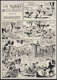 Juan QUIROS - BINGO  -  Pantera Negra - Comic Strip