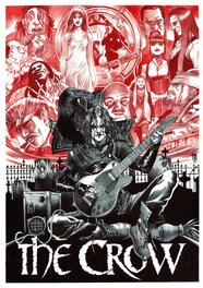 Philippe Bringel - The CROW - Original Illustration