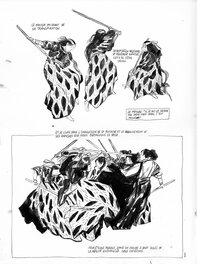 Planche originale - Le clan des Otori tome 2 - planche 32