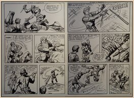 Manuel Lopez Blanco - NIKOS  le Prince de Rhodes - Planche originale