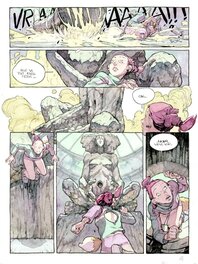 Mécanique Céleste tome 2 - planche originale page 131