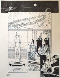 Marco Nizzoli - Nizzoli, Fondazione Babel, Wonderful World, Episode 1, planche n°10, 2024 - Planche originale
