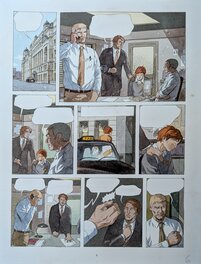 Dina Kathelyn - Destins 4 Paranoïa - planche 6 - Mise en couleur