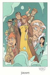 Les Arcanes du Midi-Minuit, ex-libris Les Arcanes du Midi-Minuit, ex-libris