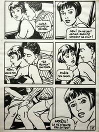 Alex Varenne - A LA RECHERCHE DU POINT PERDU - Planche originale