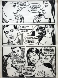 Alex Varenne - SEX VALENTIN - Planche originale