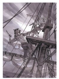 Sébastien Vastra - La folie de Hands - Illustration originale
