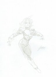 Joe Quesada - Polaris - Illustration originale