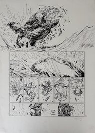 Jérôme Lereculey - Wollodrïn : Les Derniers Héros, 2ème Partie - Planche originale - Planche originale