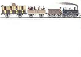 Torton - Train - Comic Strip
