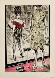Nik Guerra - Il lusso è di moda - Planche originale
