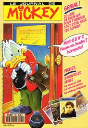 Le Journal de Mickey n° 1985 dans lequel l'histoire a été publié en 1990 Le Journal de Mickey n° 1985 dans lequel l'histoire a été publié en 1990