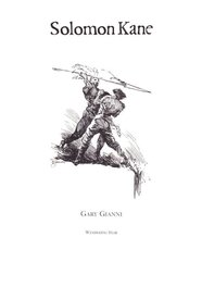 Gary Gianni - Solomon Kane Portfolio Drawing - Original Illustration