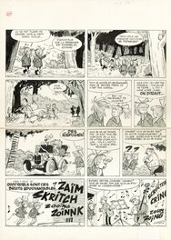 Mittéï - Nane et Mitsou - Planche originale