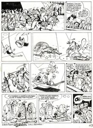 Marc Wasterlain - Docteur Poche, Le renard bleu - Planche originale