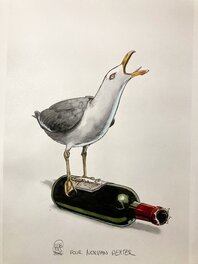 Christophe Dubois - La ballade de Magdalena T2 - Illustration originale