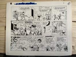 Pierre Seron - La planète Ranxerox - Planche originale