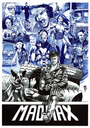 Philippe Bringel - Mad Max - Original Illustration