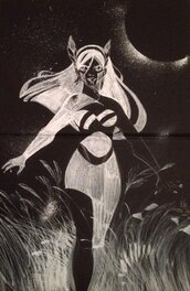 Nicolas Kéramidas - Luuna DarkWolf - Original Illustration
