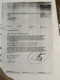 Letter from the editor to commission the cover painting Letter from the editor to commission the cover painting