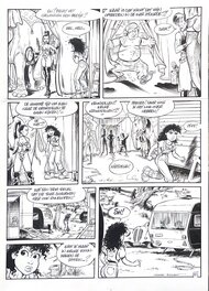 Jan Bosschaert - Page Sam Circus Campioni - Comic Strip