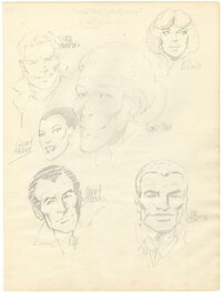 John Byrne - Byrne Spidey Model Sheet - Original Illustration