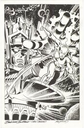 Ron Frenz - Frenz Galactus Silver Surfer Commission - Original Illustration