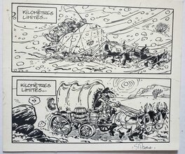 Stibane - planche pour une pub - Comic Strip