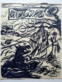 Stibane - SHERLOCK HOLMES   T2 LE CHIEN DE BASKERVILLE - Original art