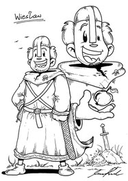 Maciej Kisiel - Wiesław - Original Illustration